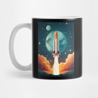 Space Rocket Mug